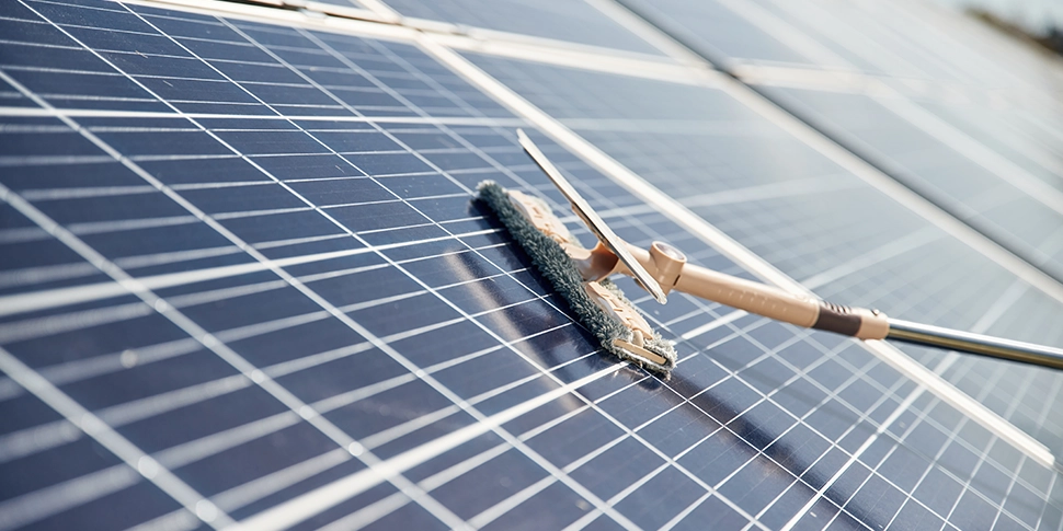 solar panel cleaning Sunshine Coast